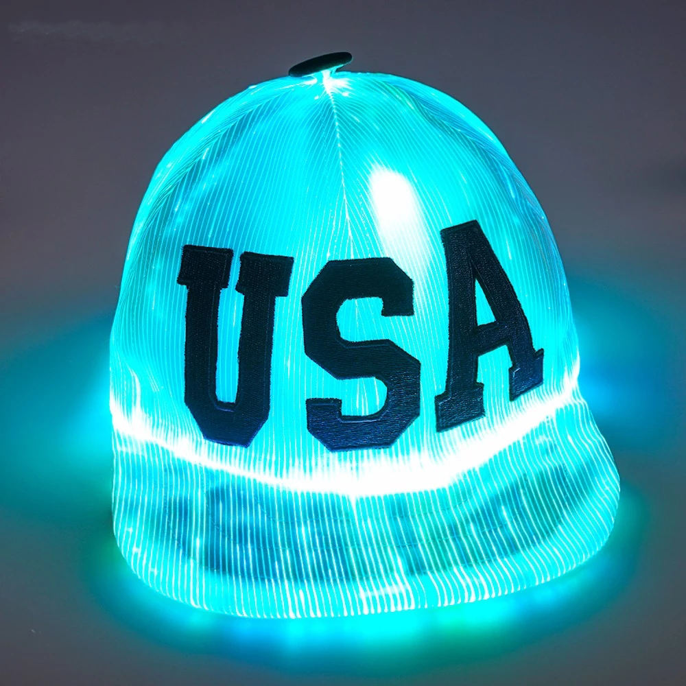 Cappellino LED Con 5 Luci - Berretto Baseball Regolabile, Batterie Incluse, Per Sport E Notte - Foto 4