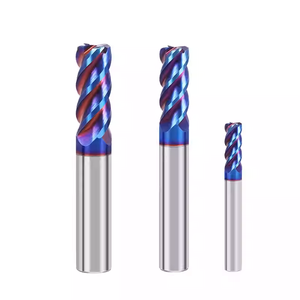 Hot-selling Factory-customized 65-degree 4-flute <strong>Round</strong> <strong>Nose</strong> Tungsten Carbide <strong>End</strong> <strong>Mill</strong> with Hard Coating - Product Image 1