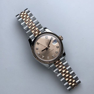 <span class=keywords><strong>Montre</strong></span> mécanique de luxe de qualité supérieure, 40 mm, acier inoxydable, mouvement Shanghai, automatique, plongeur, 50 BAR, résistante à l'eau, or rose, GPS - Product Image 1