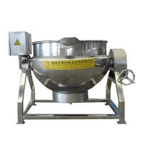 Bouilloire ornée de vapeur en acier inoxydable, bouilloire inclinable, prix d'usine