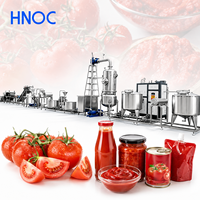 HNOC Automatische machine voor het verwerken van tomatenpuree, volautomatische machine voor het maken van ketchup, machine voor het maken van tomatensaus