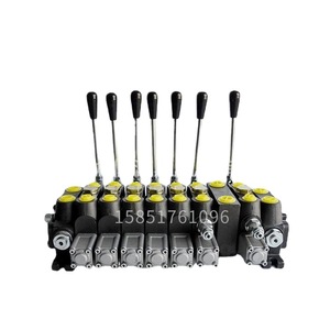 Válvula Multivía DCV100-7 para Vehículos Modificados de Saneamiento, Plataformas de Perforación, Válvula de Despeje de Carreteras para Montacargas, Tractores, Válvulas Hidráulicas - Product Image 1