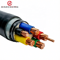 Câble multiconducteur VV22 0,6/1 kV en cuivre, isolé PVC, blindé en acier, gaine PVC, pour distribution d'énergie enterrée directement, certifié CE