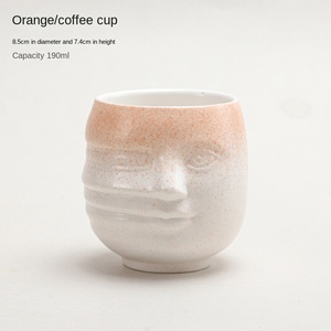 200ml Tasse à café en céramique Tasse à thé Tasses à cappuccino pour boissons au café, latte, café moka et thé - Product Image 5