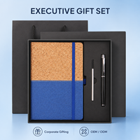 Coffret cadeau de carnet de notes écologique pour entreprise, carnet A5 avec logo personnalisé, cadeau promotionnel de bureau OEM pour entreprise