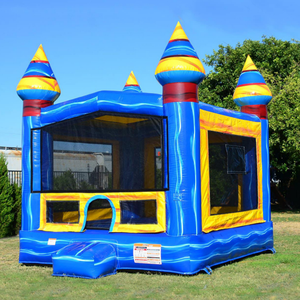 Castillo Inflable, Precio de Fábrica, Comercial, para Exteriores, Colorido, Casa de Brinco Inflable - Product Image 1