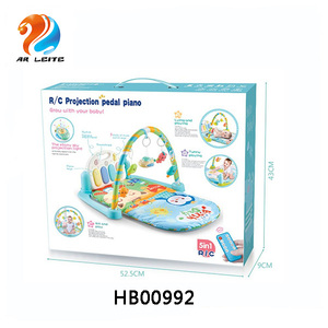 2020 Nouveau design 5 en 1 R/C projection pédale piano bébé piano tapis <span class=keywords><strong>de</strong></span> gym bébé activité jeu <span class=keywords><strong>couverture</strong></span> - Product Image 4