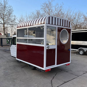 इलेक्ट्रिक मोबाइल कॉफी तीन पहियों इलेक्ट्रिक ट्राइसाइकिल फूड कार्ट व्यवसाय ट्राईसाइकिल फास्ट फूड कार्ट - Product Image 2