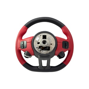Acardash para <span class=keywords><strong>Maserati</strong></span> GranTurismo GT/GC 2007-2022 ACARDASH 2025 Nuevo Volante Mejorado de Fibra de Carbono Roja/Cuero - Product Image 1