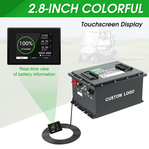 แบตเตอรี่ 36v 48v 72v 105ah 100ah 105Ah 160Ah Lifepo สำหรับรถกอล์ฟ พร้อมที่ชาร์จเร็วแบบลิเธียมสำหรับรถกอล์ฟ - Product Image 6