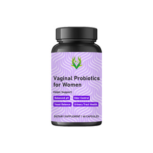Probiotiques vaginaux naturels de bonne qualité pour femmes, en capsules, contenant un complexe probiotique, favorisent la santé vaginale, santé pour les femmes - Product Image 1