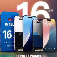 Écran LCD ZY pour iPhone XR X 11 12 13 14 15 16 17 Pro Max, Composant de Remplacement d'Écran Tactile Incell