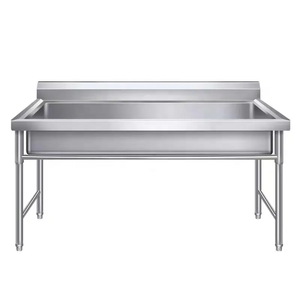 <span class=keywords><strong>Fregadero</strong></span> de cocina de <span class=keywords><strong>acero</strong></span> <span class=keywords><strong>inoxidable</strong></span> hecho a mano moderno, dos ODM personalizados para el hogar, el hotel, precio competitivo, nuevo <span class=keywords><strong>fregadero</strong></span> para lavar platos - Product Image 3