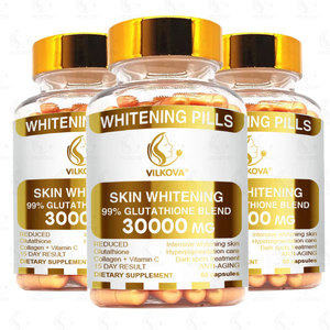 Fabrieksgroothandel L-Glutathion & Vitamine C <span class=keywords><strong>Skin</strong></span> Whitening <span class=keywords><strong>Capsules</strong></span> Hogere Dosis Krachtige Whitening Voor Volwassenen Private Label - Product Image 2