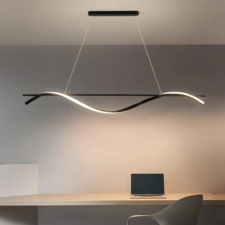 2022 ora luce lineare lusso e semplicità lampadario camera da letto lampadario lampadari a soffitto plafoniere
