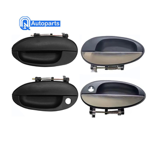 Q Auto partie extérieure poignée de porte de voiture extérieure 96507783 96507784 96507789 96507790 pour Daewoo Chevrolet noir <span class=keywords><strong>argent</strong></span> - Product Image 1