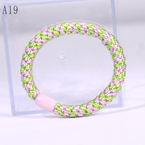 Vente en gros d'élastiques à cheveux simples et tendance en velours, élastiques personnalisés <span class=keywords><strong>Kknekki</strong></span> pour femmes - Product Image 1
