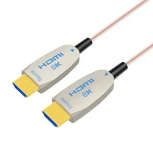 Kabel HDMI AOC Transparan Ultra Tipis 3.0mm 1m 2026 Baru 8K 48Gbps EARC VRR ALLM untuk Gaming & Home Theater TV Proyektor 8m 3m 5m - Product Image 1