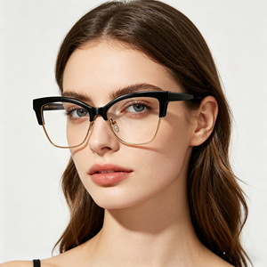 Montures de lunettes en métal durables anti-lumière bleue pour distributeurs mondiaux, avec <span class=keywords><strong>prix</strong></span> direct usine et support qualité - Product Image 2