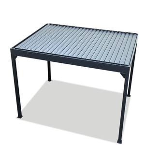 <span class=keywords><strong>Pergola</strong></span> de toit en aluminium bioctique, nouvelle <span class=keywords><strong>usine</strong></span> de style moderne, avec rideau latéral, - Product Image 1