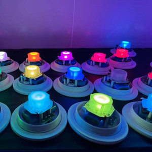 LED Spotlight Decorative Lights Plastic Living Room Furniture Replacement Battery Operated 5V 4400mAh Rechargeable