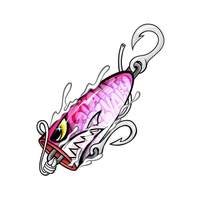 Autocollants pour leurres de pêche 100*60mm, tous types de leurres de pêche, accessoires de pêche