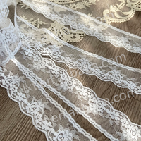 Dentelle Guipure de Haute Qualité 100% Polyester Écologique avec Paillettes, Ruban Brodé Élégant Fait Main pour Sacs et Chaussures