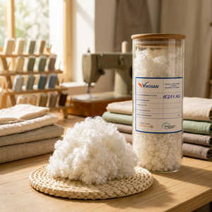 Tissu Vikosan HCS 15D écologique GRS en polyester synthétique recyclé siliconé, fibres creuses conjuguées, finesse 15D - Product Image 1