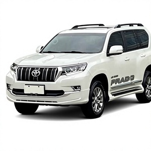 SUV familial d'occasion à essence Toyota Pardo 2019 2020 <span class=keywords><strong>2021</strong></span> automatique avec volant à gauche et intérieur sombre - Product Image 1