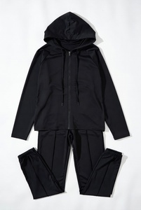 Conjunto Deportivo Unisex para Otoño, Cómodo, con Capucha, de Secado Rápido, Pantalones Jogger con Cintura Elástica - Product Image 4