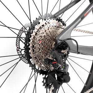 <span class=keywords><strong>Fourche</strong></span> de vélo de montagne en fibre de carbone haute performance de 29 pouces, design le plus récent, 12 vitesses, unisexe, adultes, suspension arrière tout-terrain, <span class=keywords><strong>hydraulique</strong></span> - Product Image 5