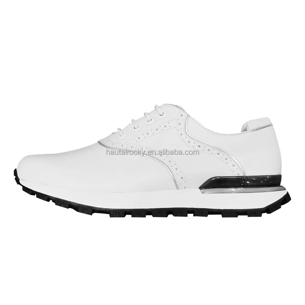 Chaussures de golf classiques de qualité supérieure OEM personnalisées semelle antidérapante imperméable pour hommes