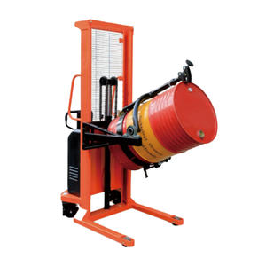 방폭형 공압식 리프팅 및 회전 드럼 로테이터, 55갤런 스틸 드럼 및 200L 플라스틱 림 드럼 180도 회전 가능 - Product Image 3