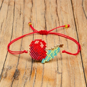 Moyamiya الصين ميوكي الوردي مطرز Bisuteria آل بور عمدة المواد الخام الإسورة اليدوية مجوهرات مطرزة سوار للجنسين - Product Image 3