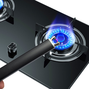 Aluminum Alloy Arc Pulse Igniter USB Rechargeable Windproof Candle <b>Lighter</b> Black Portable Multi Purpose - Product Image 4