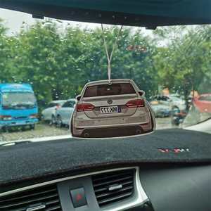 Ambientador moderno con forma de coche a granel, colgante de Perfume de papel ecológico con fragancia de lavanda para <span class=keywords><strong>accesorios</strong></span> de decoración de automóviles - Product Image 3