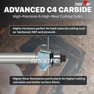 Tideway precisione rotondi su angolo rotondi taglierina macchina fresatura legno utensili - Product Image 4