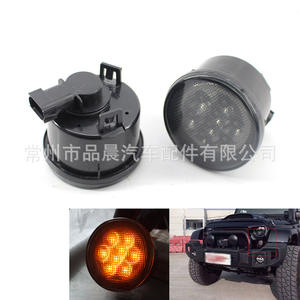 Luces Antiniebla Delanteras LED para Jeep, Luz de Rejilla Inferior, Luz de Señal de Giro, Luz de Parachoques, Mejora de Retrofit 100x100x100 - Product Image 5