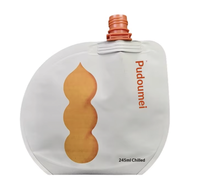 Sachets Doypack Biodégradables Personnalisables avec Bec Verseur en Feuille d'Aluminium pour l'Emballage de Recharges de Détergent Liquide et Shampoing