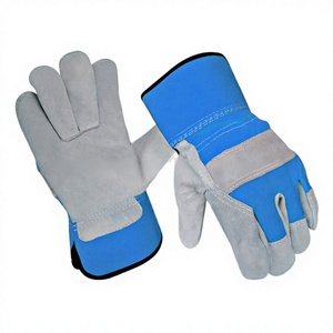 Guantes de Trabajo de Alta Resistencia de Primera Calidad, Fabricados en Canadá, de Piel de Vacuno, Resistentes al Calor, Antideslizantes, con Puño de Seguridad Industrial - Product Image 1
