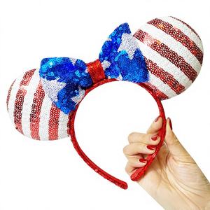 MUESTRA RETAIL H.E.R. Accesorios con Licencia Oficial, Orejas de Minnie Coloridas, Diadema de Disfraz para Niños, Accesorio para el Cabello para Fiestas de Cumpleaños - Product Image 1