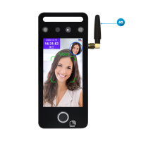 Timy TM-AI07F TCP/IP/WiFi, Control de Acceso en la Nube, Máquina de Asistencia Biométrica Multifuncional sin Contacto, Pantalla LCD de 5 Pulgadas, Huella Dactilar