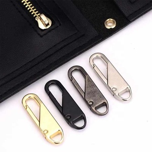 Tirettes de <span class=keywords><strong>fermeture</strong></span> <span class=keywords><strong>éclair</strong></span> en métal multicolores tendance, têtes de curseur détachables <span class=keywords><strong>pour</strong></span> sacs à main de luxe, manteaux, vestes – Quincaillerie Or, Argent, Noir - Product Image 1
