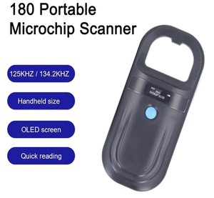 猫犬用ハンドヘルドマイクロチップスキャナー134.2KHz 125kHz RFIDリーダーミニ125Khz USBアクセスガラスチップアクセス用ミニタグFDX-B - Product Image 4
