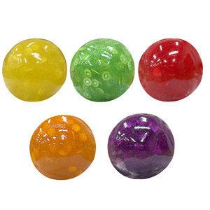 Nouvelle balle de sable glacée aux fruits Onr, série artisanale à commande sonore, jouet anti-stress en silicone TPE à pincer, LeFructose, à partir de 14 ans - Product Image 1