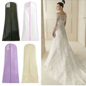 Housse de rangement pliable en tissu Oxford non tissé de luxe pour robe de mariée, avec logo personnalisé, anti-poussière, pour robes longues - Product Image 2