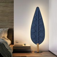 Scandinave Moderne Creative Éclairage Lampadaire Support En Bois Minimaliste Salon Lumière Verticale Lampadaire De Luxe
