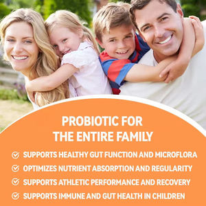 Factory Customization Probiotic Gummy Candy with Health Improves Immune System Yummy Daily <b>Supplement</b> - Product Image 2