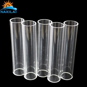 Vente en gros de tubes et raccords en acrylique Tubes en acrylique transparent personnalisés Tubes en verre <span class=keywords><strong>plexi</strong></span> scellant les brides de perçage de fond - Product Image 5