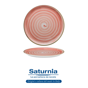 Plato para Pizza Saturnia Napoli Siviglia Ross, Diseño Digital Rojo Circense, 31 cm, para Restaurante, Hotel, Vajilla al por Mayor - Product Image 4